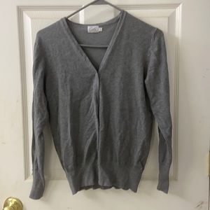 Ladies grey cardigan